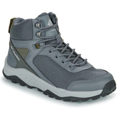 Scarpe da trekking Uomo Columbia TRAILSTORM™ ASCEND MID WP in Grigio, ideali per escursioni e avventure all'aperto. Comfort e resistenza in ogni passo, perfette per affrontare terreni difficili. Design moderno e materiali di alta qualità per garantire una performance ottimale.